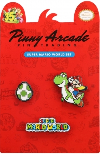 Super Mario World: 35th Anniversary Pin Set Box Art