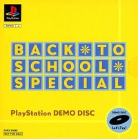 Back to School Special PlayStation Demo Disc Box Art