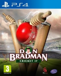 Don Bradman Cricket 17 Box Art
