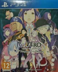 Re:Zero: Starting Life in Another World: The Prophecy of the Throne Box Art