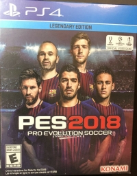 Pro Evolution Soccer 2018 - Legendary Edition Box Art