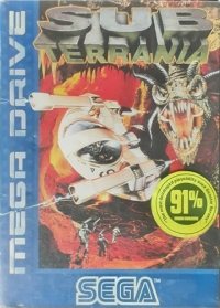 Sub-Terrania (91% Mean Machine) Box Art