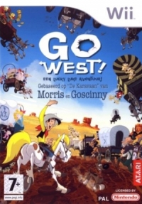 Go West! Een Lucky Luke Avontuur! Box Art