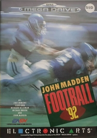 John Madden Football '92 [SE][IT][NL] Box Art