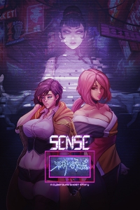 Sense: A Cyberpunk Ghost Story Box Art
