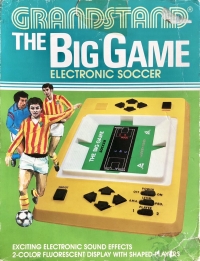 Grandstand The Big Game Electronic Soccer Box Art