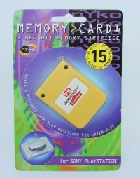 Nyko Memory Card1 (yellow) Box Art