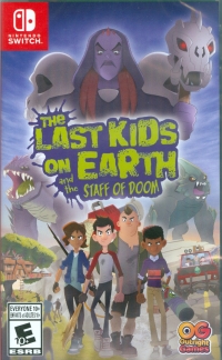 Last Kids On Earth and the Staff of Doom, The Box Art