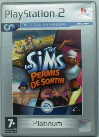 Sims Permis de Sortir, Les - Platinum Box Art