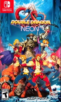 Double Dragon: Neon (blue sky) Box Art