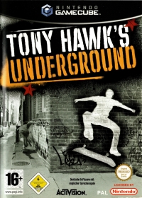 Tony Hawk's Underground [DE] Box Art