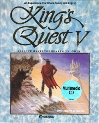 King's Quest V: Absence Makes the Heart Go Yonder! (Multimedia CD) Box Art