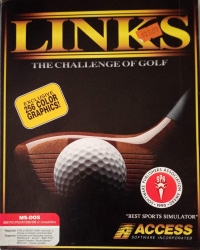 Links: The Challenge of Golf Box Art