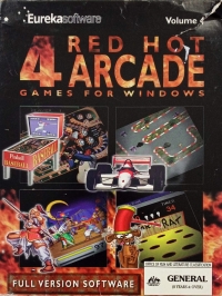 4 Red Hot Arcade Games for Windows Volume 4 Box Art