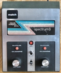 Match Spectrum 6 Color Fernseh-Spiel Box Art