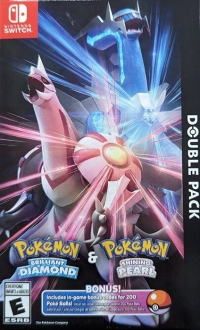 Pokémon Brilliant Diamond & Pokémon Shining Pearl Double Pack Box Art