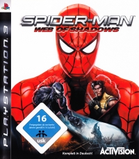 Spider-Man: Web of Shadows [DE] Box Art
