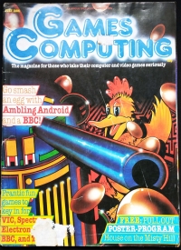 Games Computing July 1984 Box Art