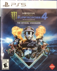 Monster Energy Supercross: The Official Videogame 4 Box Art
