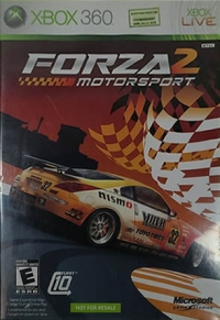 Forza Motorsport 2 (Not for Resale) Box Art