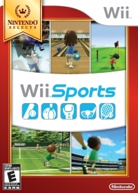 Wii Sports - Nintendo Selects (74135B) Box Art