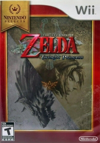 Legend of Zelda, The: Twilight Princess - Nintendo Selects (74475A) Box Art