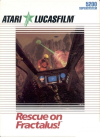 Rescue on Fractalus! Box Art