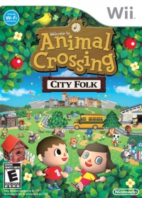 Animal Crossing: City Folk (Not for Resale) Box Art