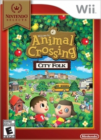 Animal Crossing: City Folk - Nintendo Selects (103614A) Box Art