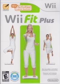 Wii Fit Plus (Not for Resale / RVL-RFPE-USZ(US)) Box Art