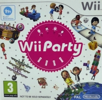 Wii Party (Not to be Sold Separately / cardboard sleeve) Box Art