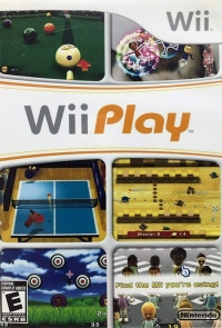 Wii Play (RVL-RHAE-USZ) Box Art