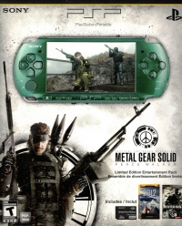 Sony PlayStation Portable PSP-3001 XSG - Metal Gear Solid: Peace Walker - Limited Edition Entertainment Pack [CA] Box Art