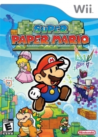 Super Paper Mario (63182B) Box Art