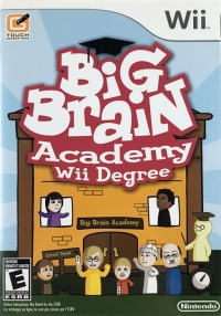 Big Brain Academy: Wii Degree (63349B) Box Art