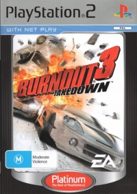 Burnout 3: Takedown - Platinum Box Art