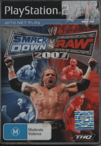 SmackDown vs. Raw 2007 Box Art