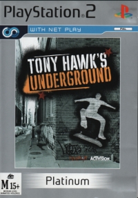 Tony Hawk's Underground - Platinum Box Art