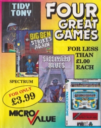 Four Great Games Box Art