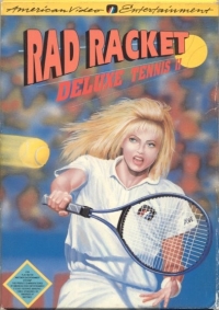 Rad Racket: Deluxe Tennis II Box Art