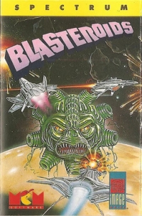 Blasteroids (SEC 554) Box Art