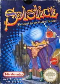 Solstice: The Quest for the Staff of Demnos Box Art