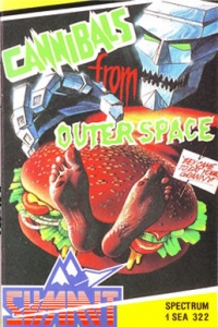 Cannibals from Outer Space Box Art