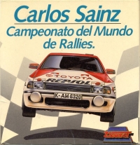 Carlos Sainz Box Art