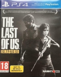 Last of Us Remastered, The (Not to be Sold Separately) [AT][BE][CH][NL] Box Art