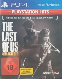 Last of Us Remastered, The - PlayStation Hits (Bundleversion-Nicht zum Einzelverkauf) Box Art
