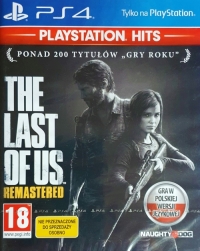 Last of Us Remastered, The - PlayStation Hits (Nie Przeznaczone do Sprzedaży Osobno) Box Art