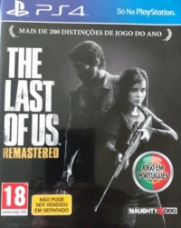 Last of Us Remastered, The (Não Pode ser Vendido em Separado) Box Art
