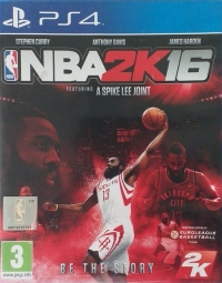 NBA 2K16 (James Harden cover) Box Art