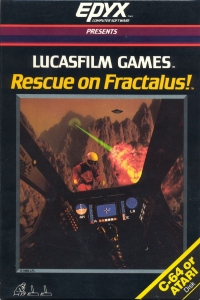 Rescue on Fractalus! Box Art
